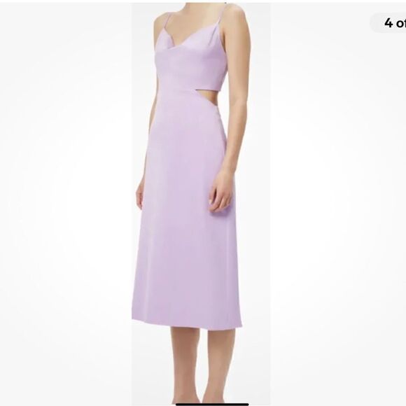 Elliatt Lilac Summer Midi Dress| Size L - Picture 1 of 12